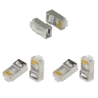 RJ45 SOKET FRISBY RJ4522N METAL CAT6 100LÜ